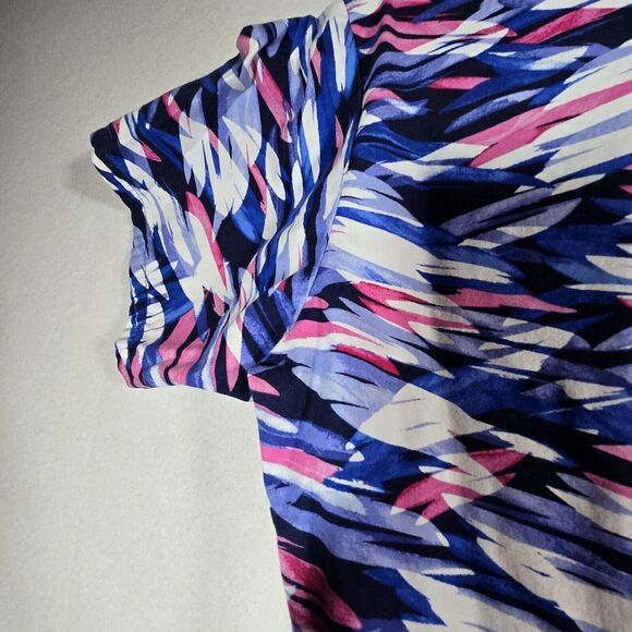 Womens Short Sleeve V Neck Scrub Top  Print Size Large - Picture 13 of 15